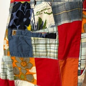 Loudmouth patch work golf pants.